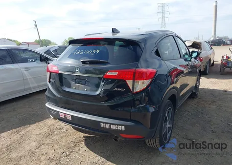 2022 Honda Hr-V Awd Ex из США, поврежденный, VIN 3CZRU6H57NM725401